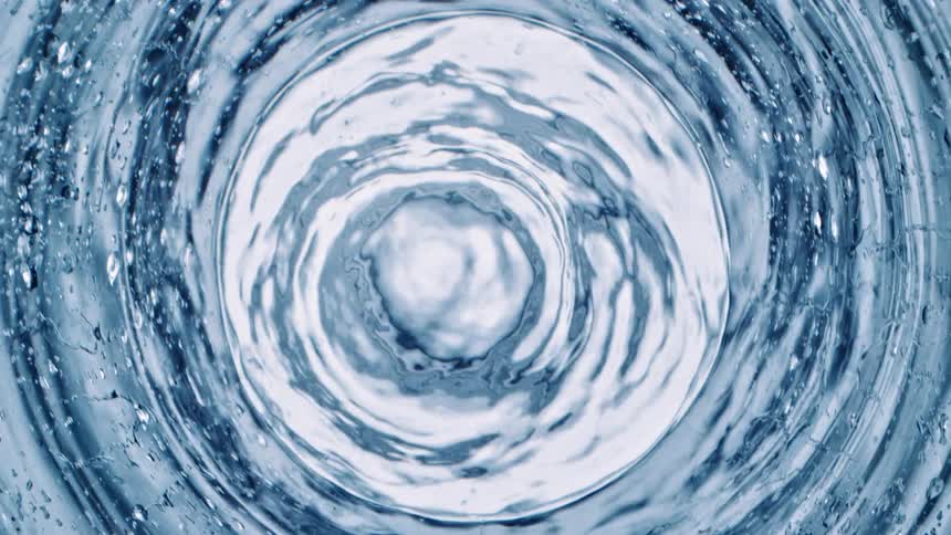 The view is of a body of some water