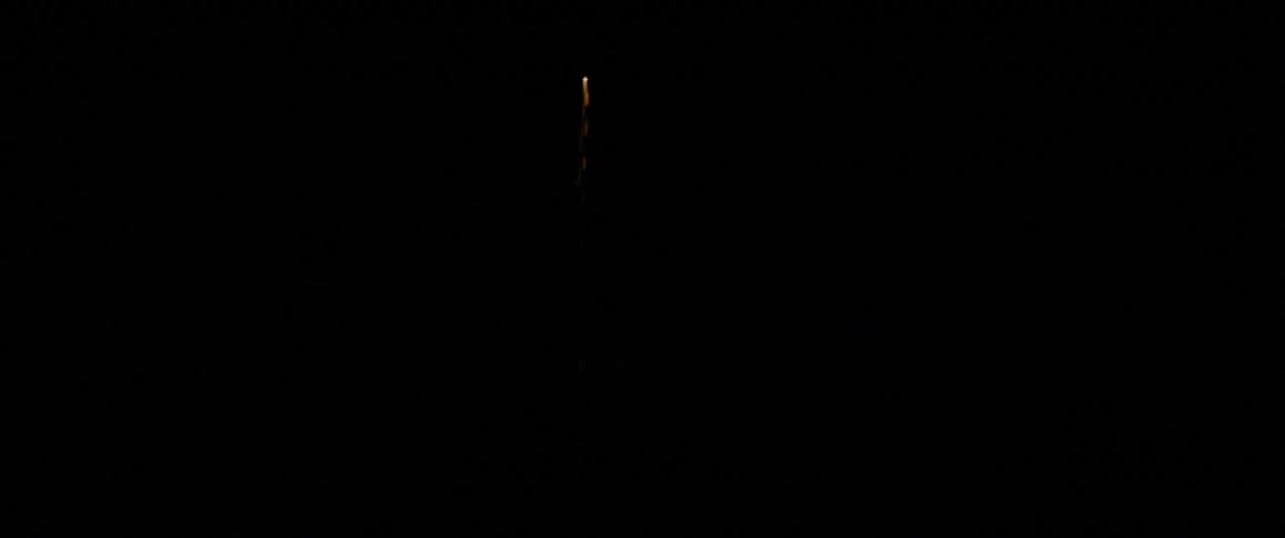 Fireworks explode in the night sky