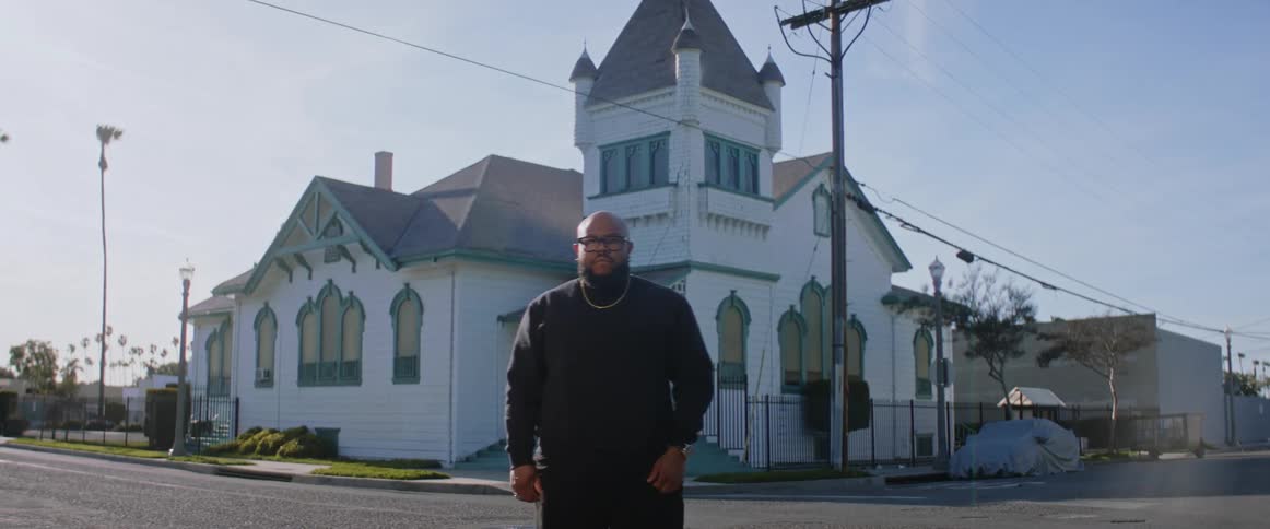 Black man standing there