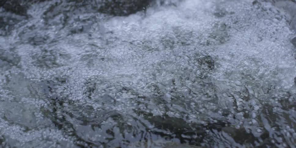 Water flowing into a basin