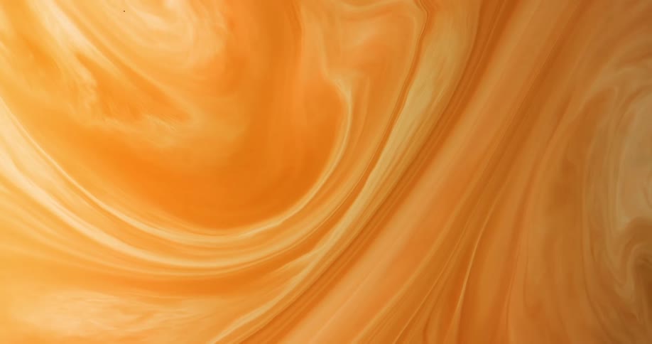 The view is of some orange liquid stuff