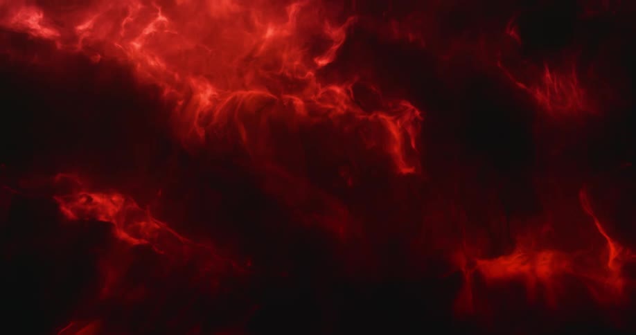 The view is of a design and it is very red
