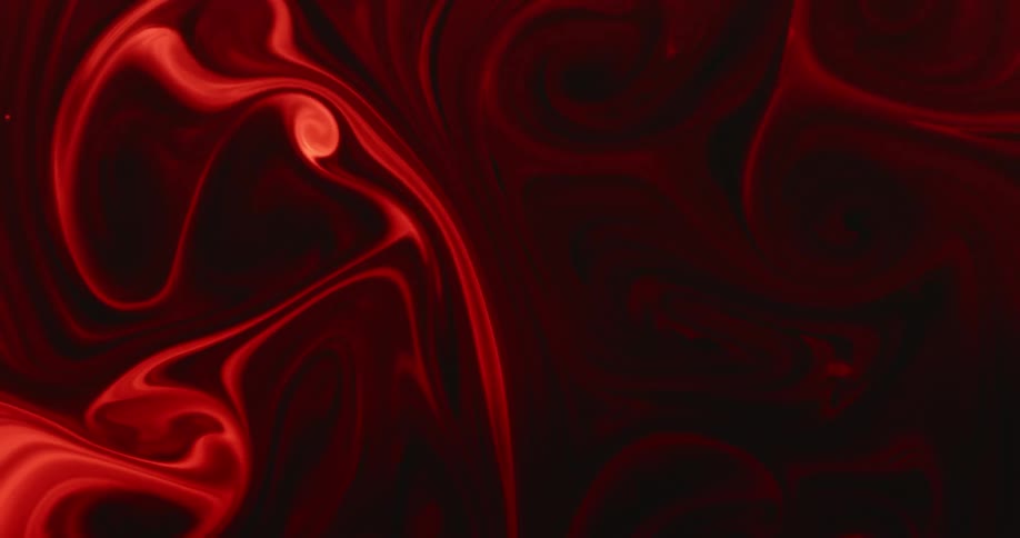 Red colors are being mixed together in the pattern