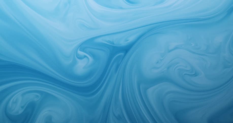 Liquid paint swirling together