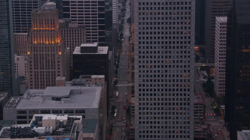 Buildings and towers with amazing architecture fill downtown and overlook the city