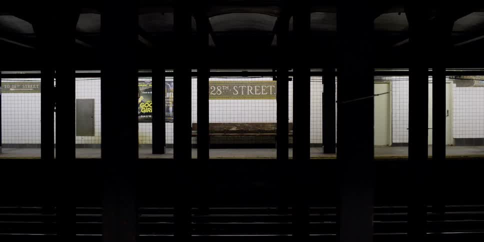 The subway is closed down