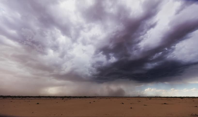 Dust Storm Time Lapse