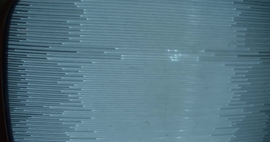 Close up of television screen