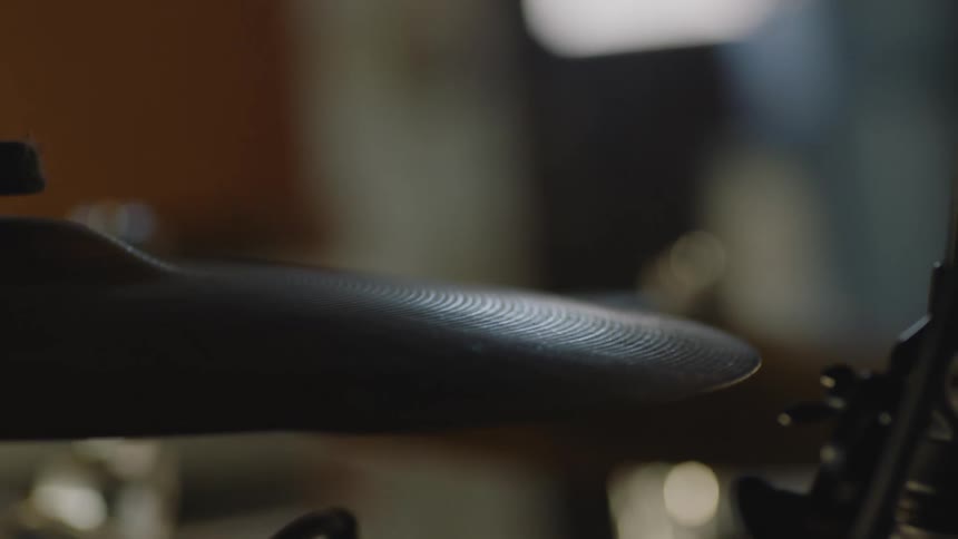 A cymbal from a drum kit