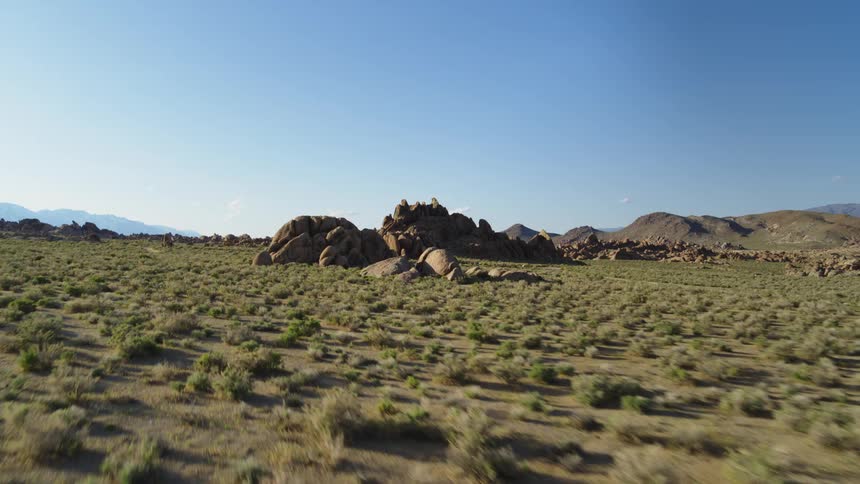 Boulders are on the landscape