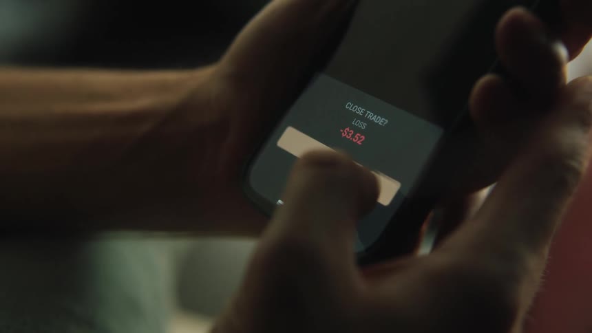A person is using their cell phone