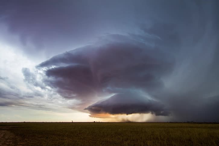 Storm clouds forming in the sky
