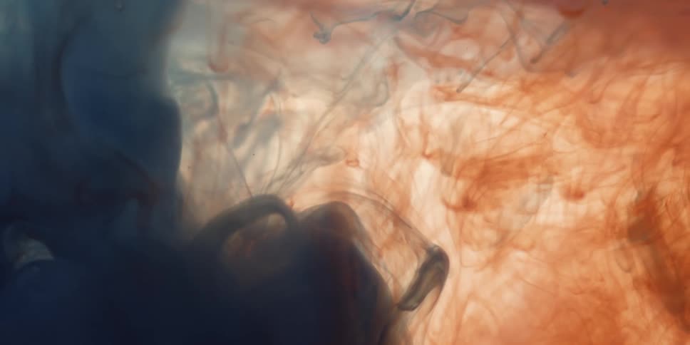 An abstract video of ocean smoke