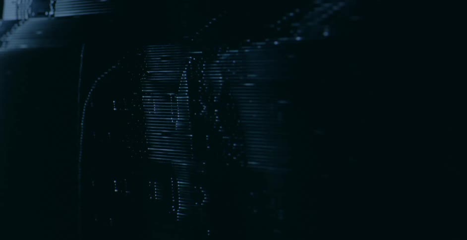 Television image flickers during broadcast changing from black and white to red or blue