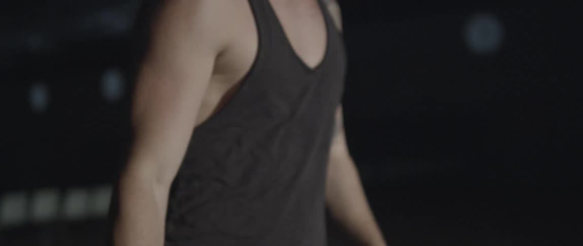 A man is holding a basketball