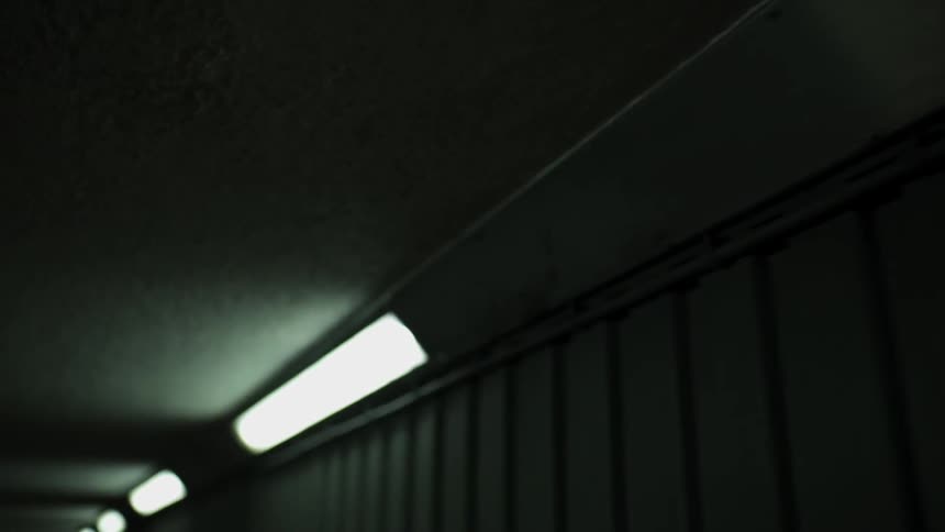 A row of lights on a wall
