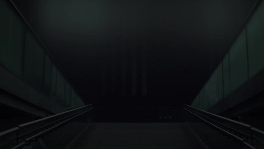 A path in a dark tunnel