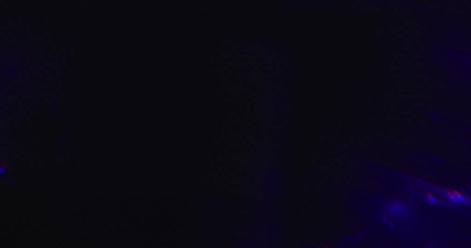Abstract blurry lights in a spinning motion