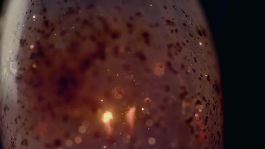 Special effect of an abstract bright explosion