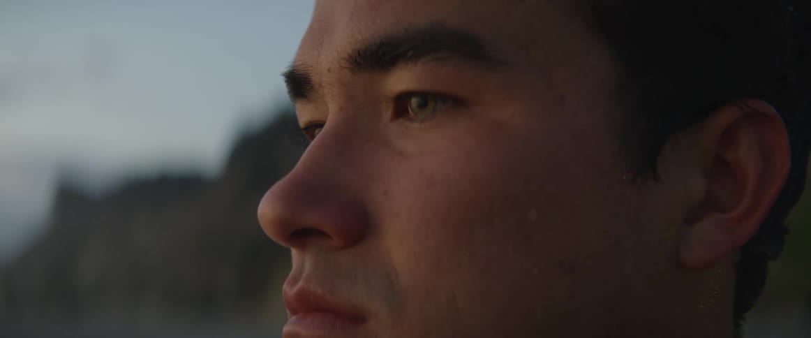 A man standing outdoor looking all sad