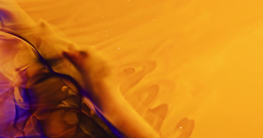 Abstract and condensed liquid texture moving with subtle motion