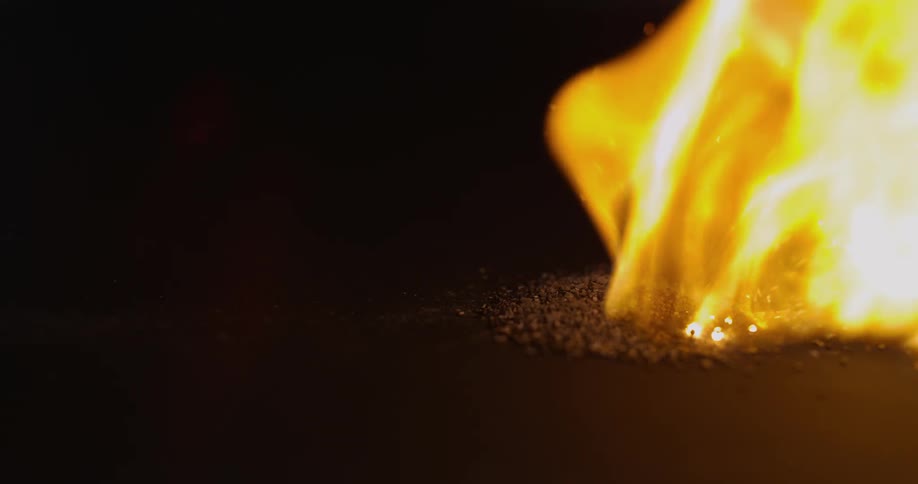 A map of the world on fire