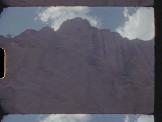 Rocky mountain peaks in wild nature