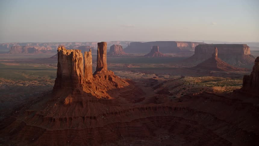 Canyons with geological rock formations with sunlight creating shading