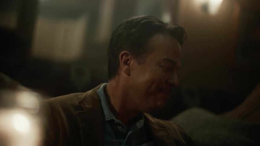 A man is talking with someone