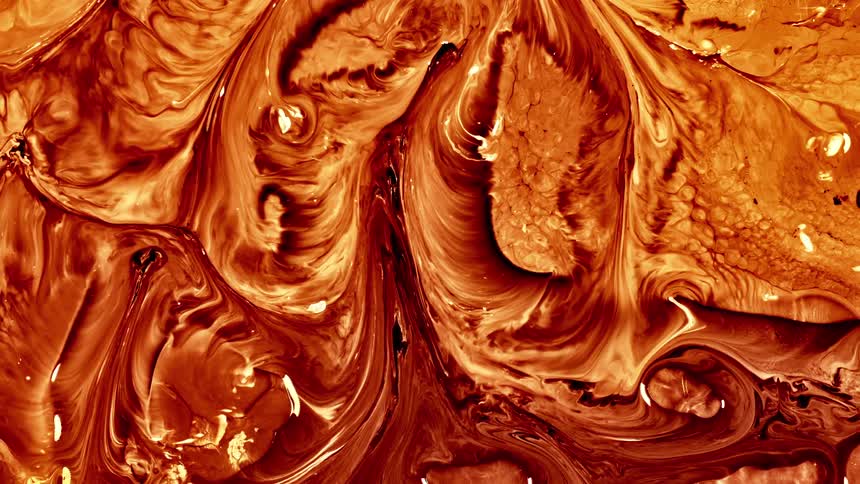 Earth tone mixture flows and swirls