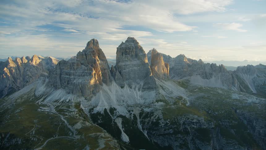 A mountain of tall rocks in a large rocky environment