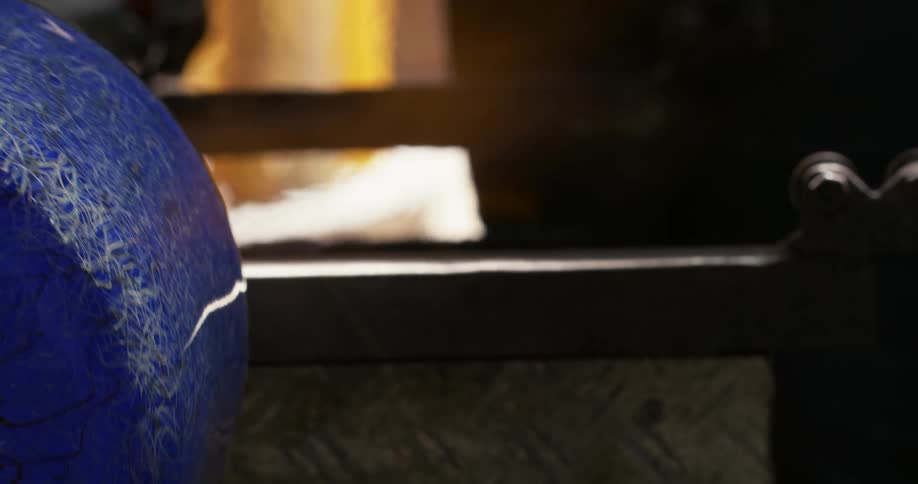 A ceramic vase being created