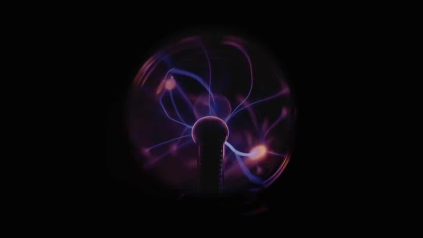 The lightning orb glows in the dark