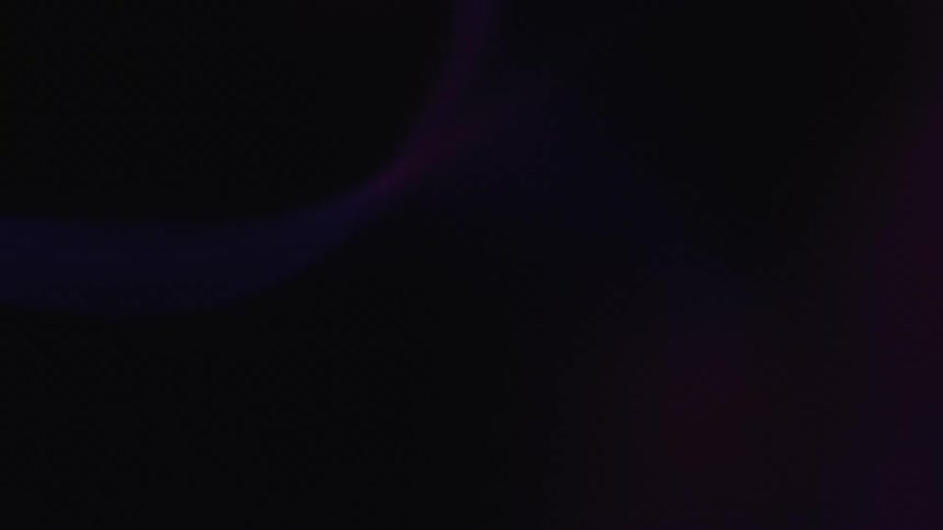 Several blue lines passing quickly on a black background