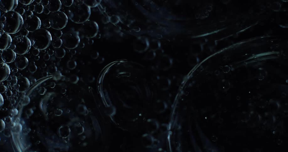 Liquids with abstract moving bubbles