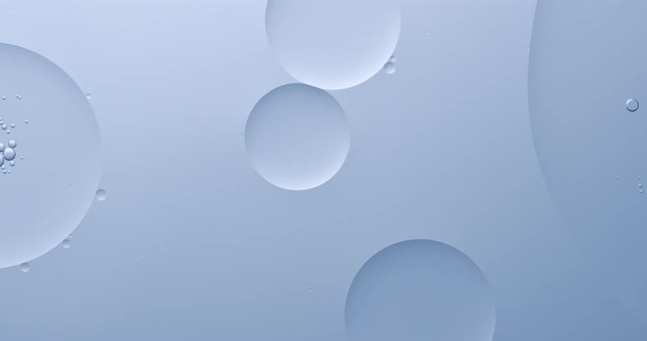 Bubbles floating around colliding with each other