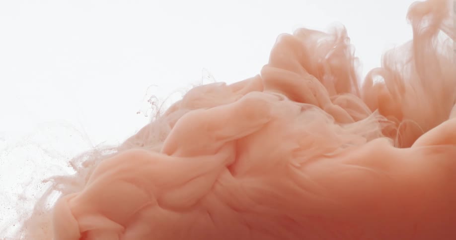 Pink abstract smoke on a white background