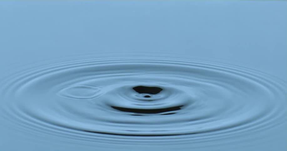 The water splashes in the pool