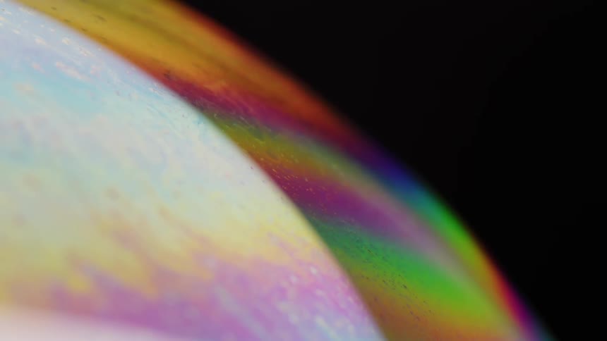 The rainbow orb shakes around