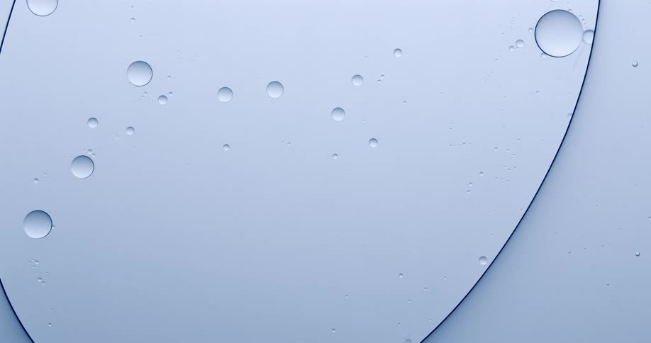 Abstract liquid orbs and lines