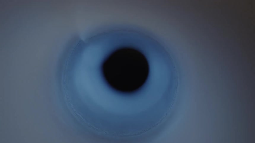 Abstract dense texture in motion with blue white and black colors and lights