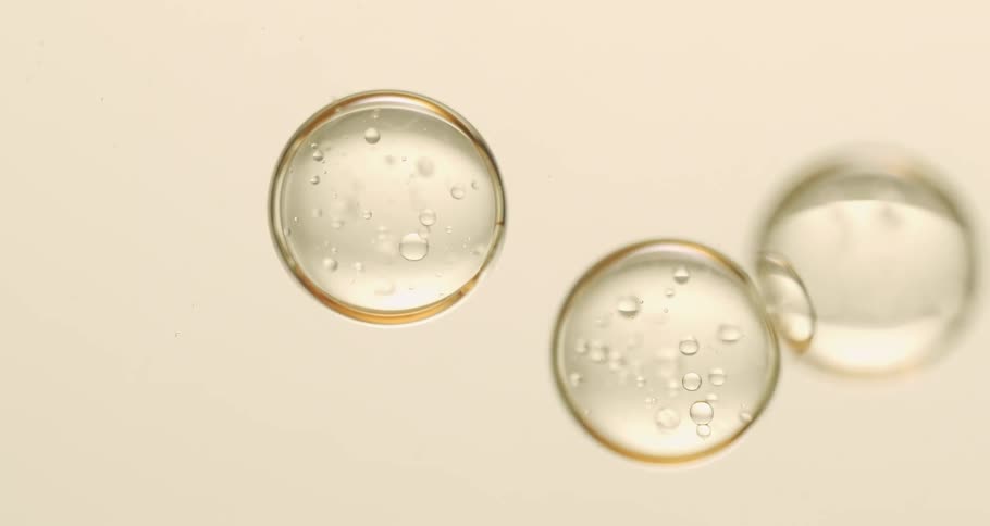 Liquid dense and abstract bubbles falling