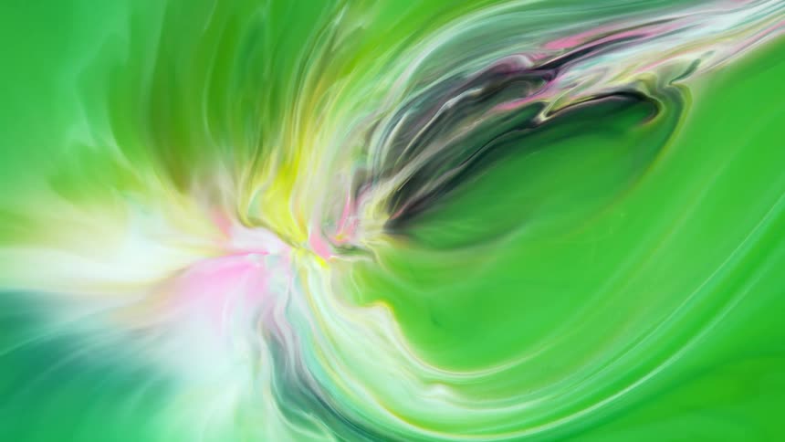 Abstract digital art in motion