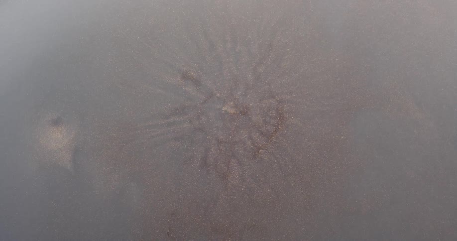 A sandy explosion