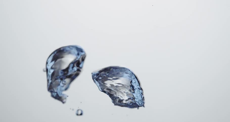 Abstract water bubbles rising