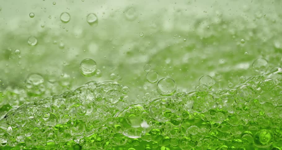 Green floating bobbles