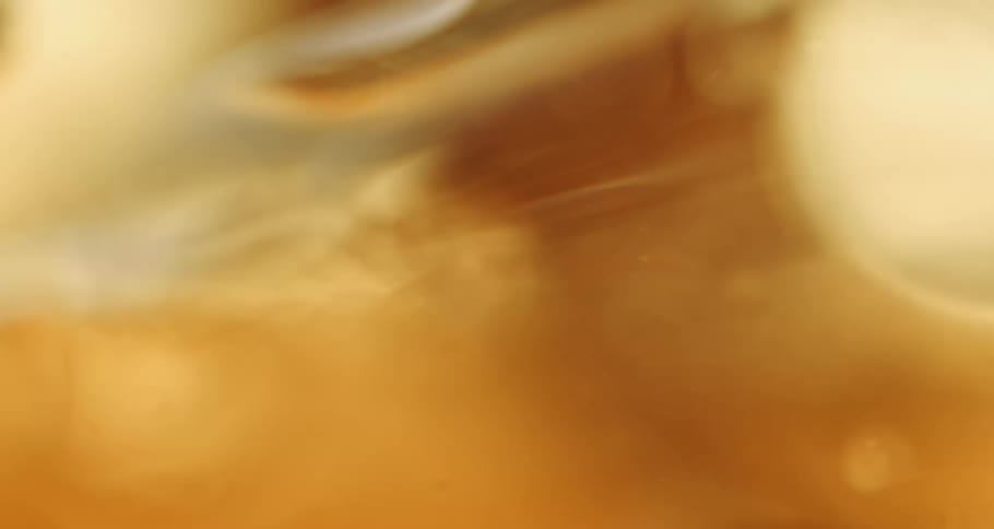 Abstract viscous liquid with bubbles