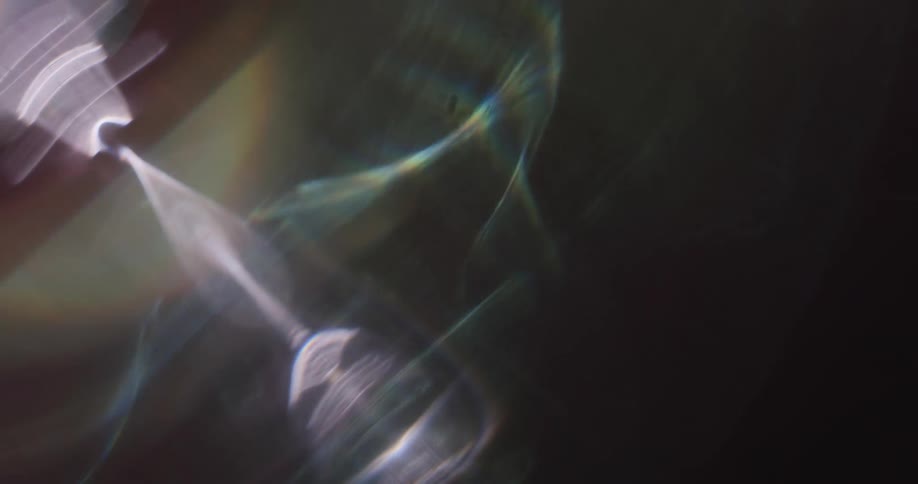 The light is reflecting and causing a glare