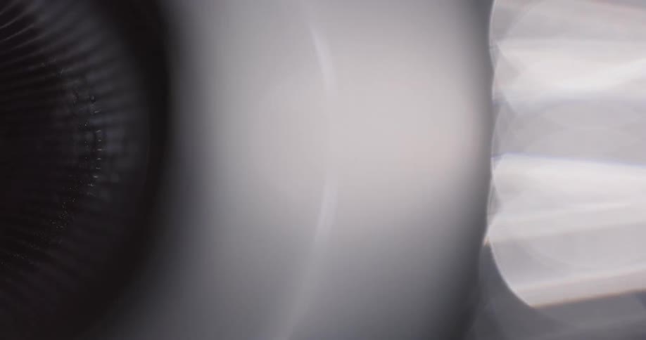 Abstract light reflections