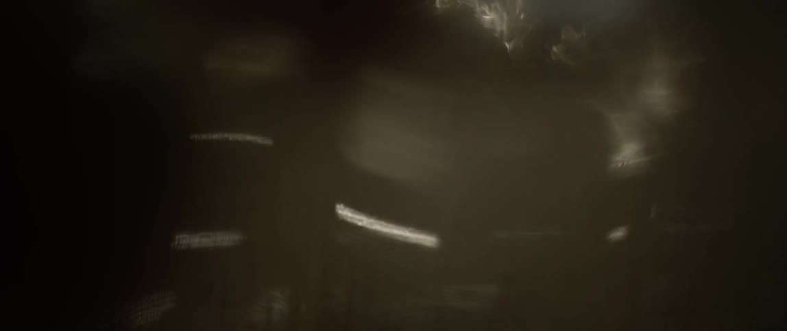 Blurred bubbles with small rays inside appearing randomly